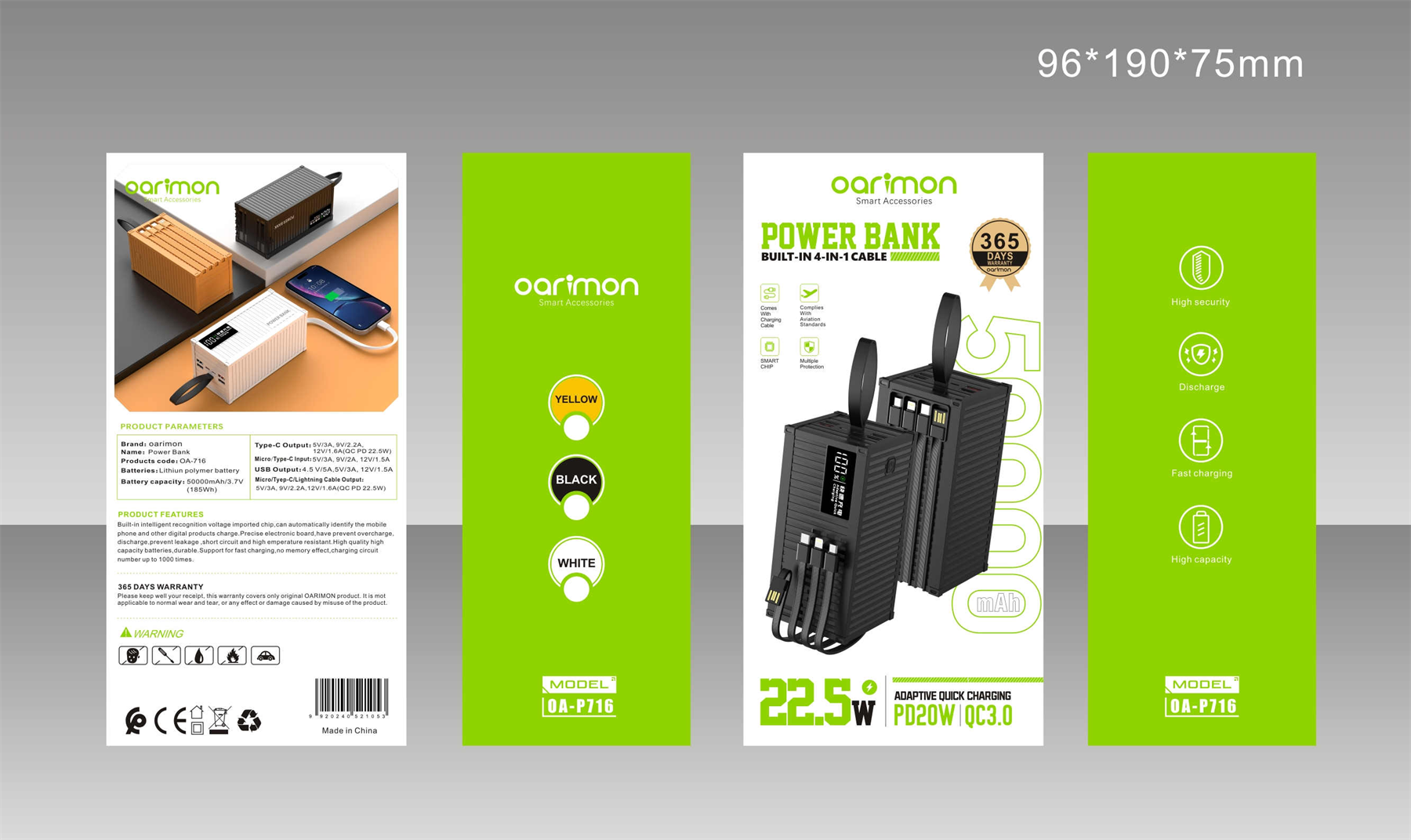 OA-P716 Power Bank